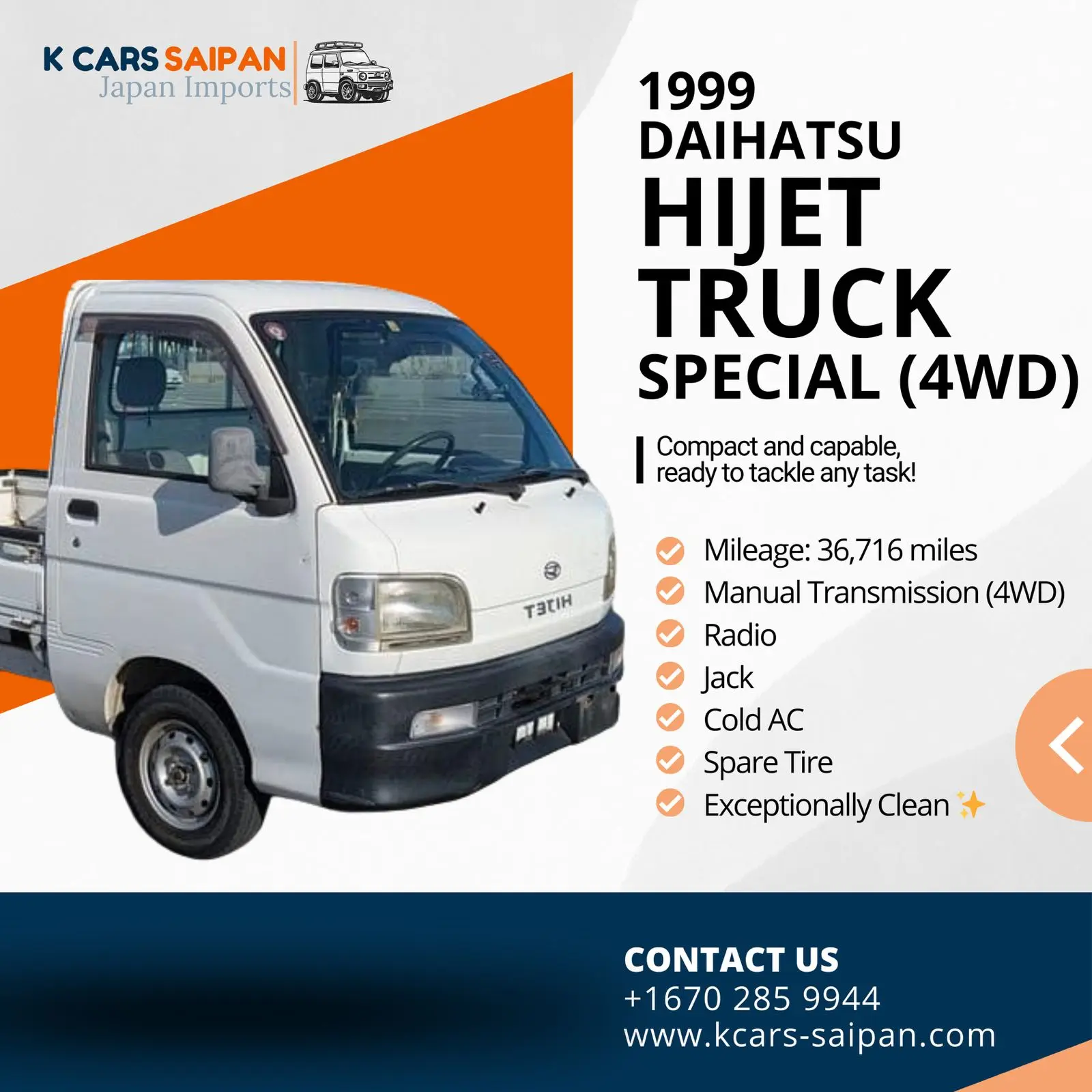 1999 Daihatsu Hijet Truck